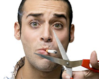 Stop smoking man